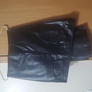 Leather pants
